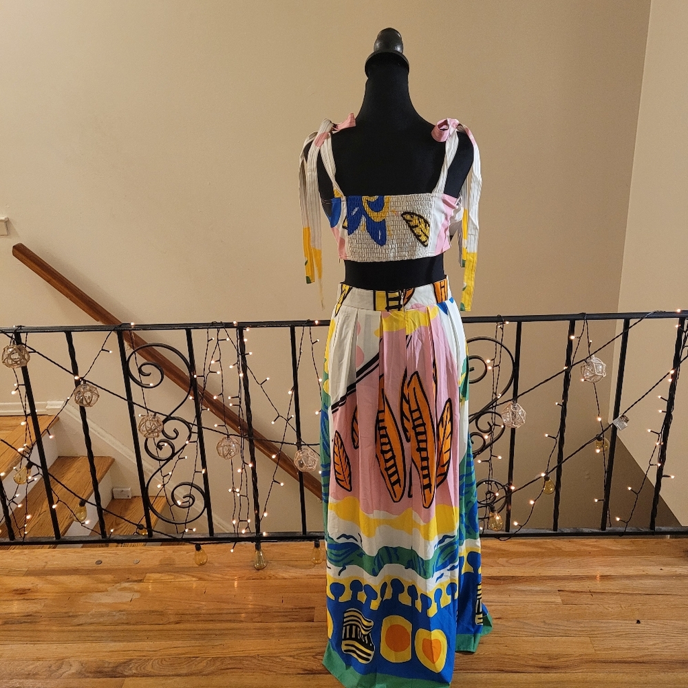 21. Nwt Commense Multicolor Vacation Set Size Large - Picture 11 of 11